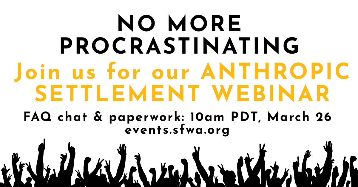 Anthropic Settlement Webinar for PROCRASTINATORS