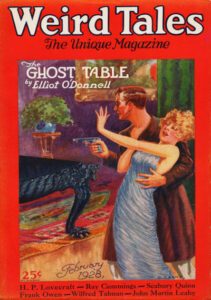 Red cover with a couple dancing in a ballroom.
