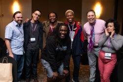 Nebula attendees celebrate friendship and community, Chicago 2026.